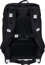 Skoletaske Beckmann classic night rider 22 liter