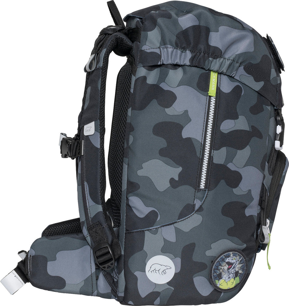 Skoletaske Beckmann classic maxi camo rex 28 liter