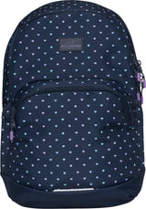 Skoletaske Beckmann mellemtrin sport jr Blue hearts 30 liter