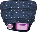 Skoletaske Beckmann mellemtrin sport jr Blue hearts 30 liter