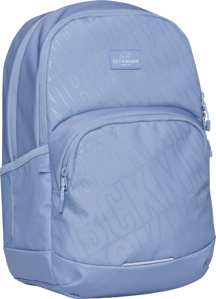 Skoletaske Beckmann mellemtrin sport jr blue metallic 30 L