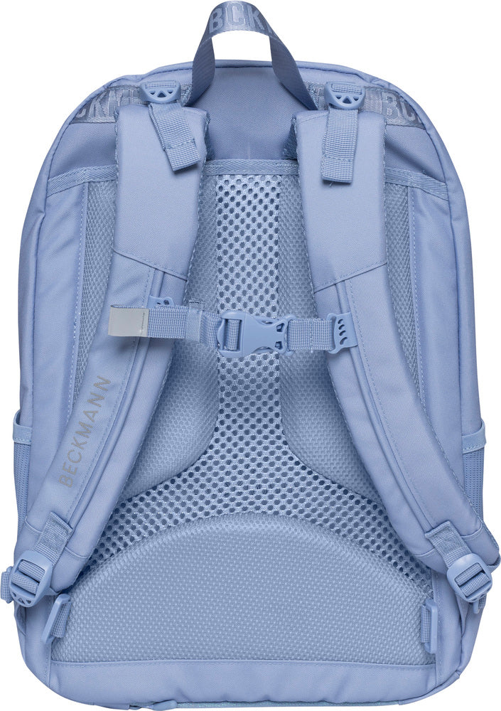 Skoletaske Beckmann mellemtrin sport jr blue metallic 30 L