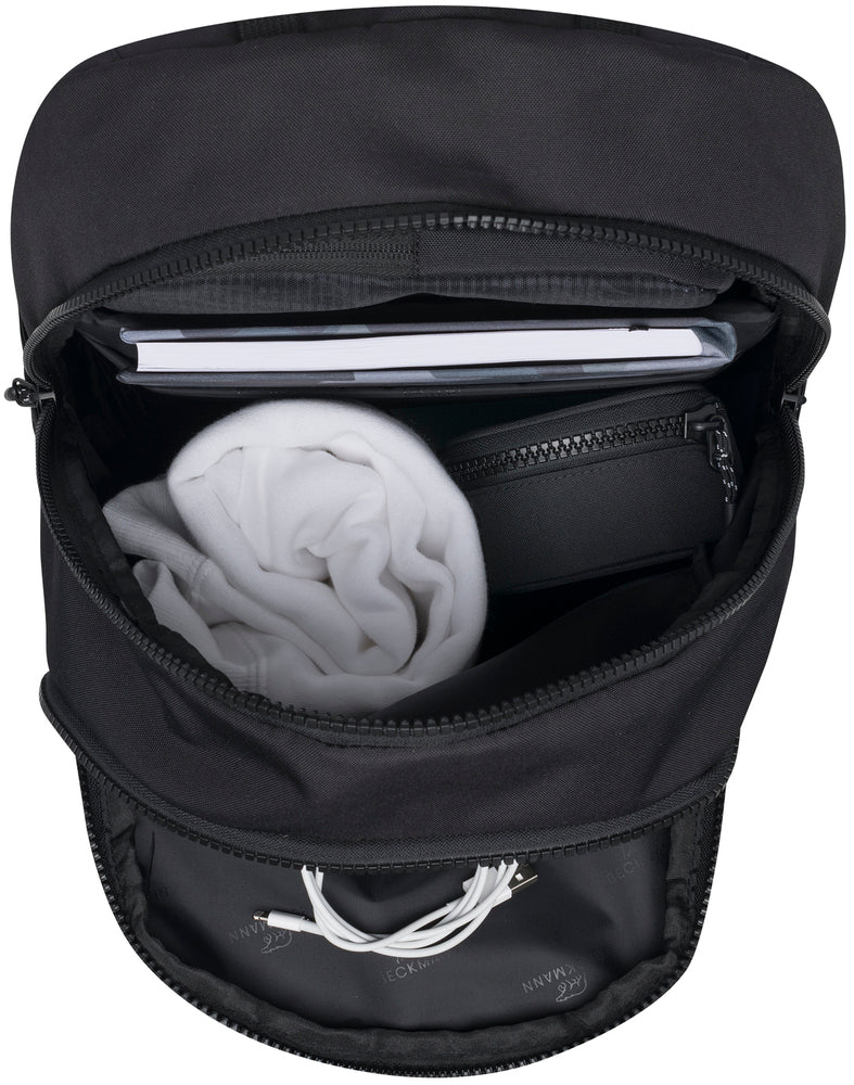 Skoletaske Beckmann mellemtrin sport junior Black 30 liter