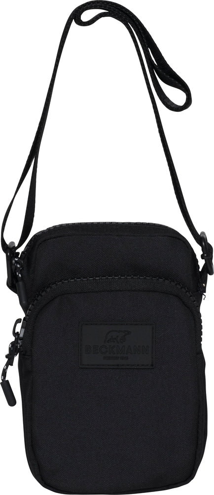 Skuldertaske Beckmann crossbody black m/justerbar rem