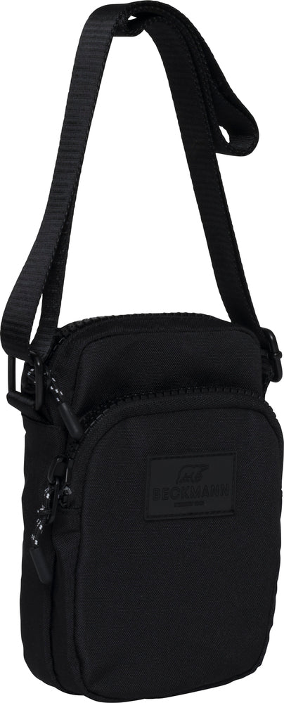 Skuldertaske Beckmann crossbody black m/justerbar rem