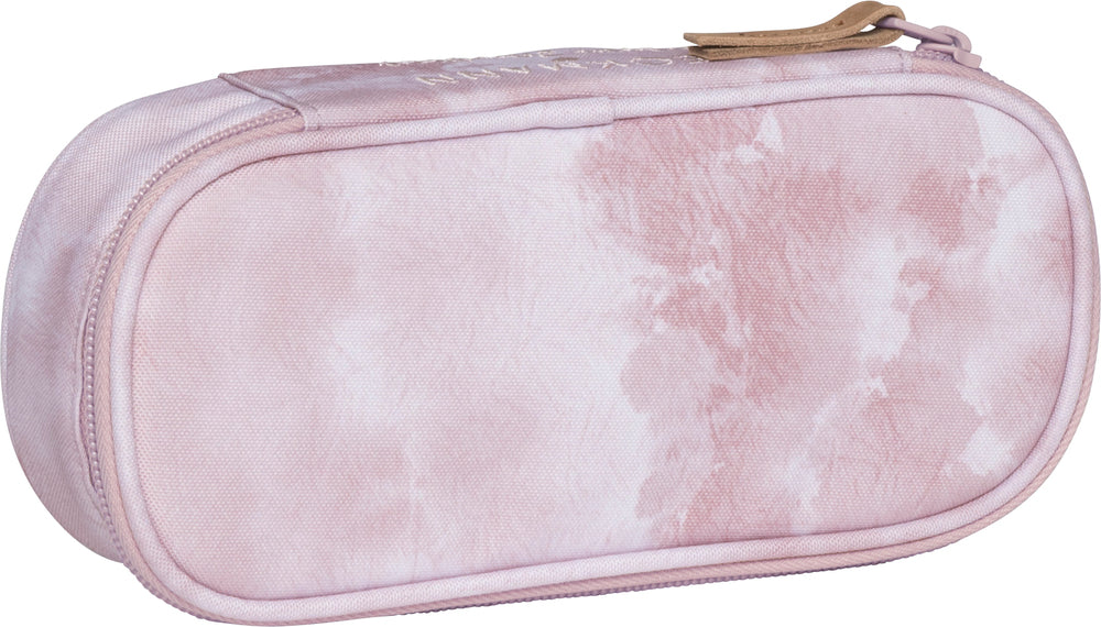 Penalhus Beckmann ovalt city organic pink u/indhold