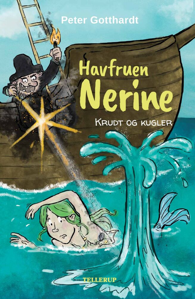 Havfruen Nerine #3: Krudt og kugler (LYT & LÆS)