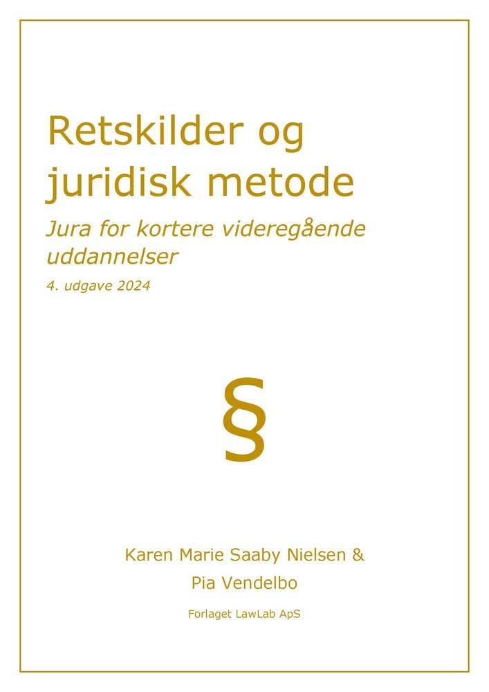 Retskilder og juridisk metode