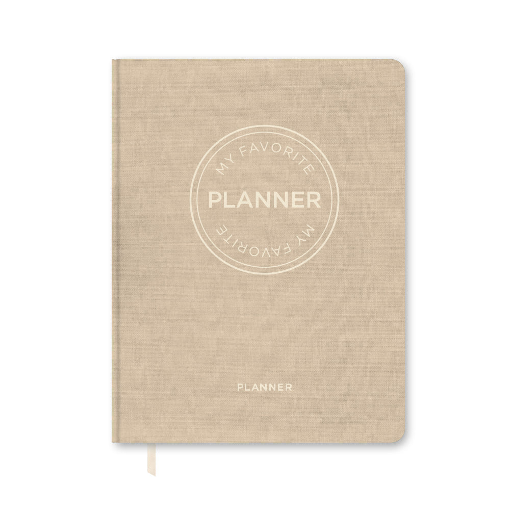 MY FAVORITE PLANNER Dateret 22 / Lys Beige