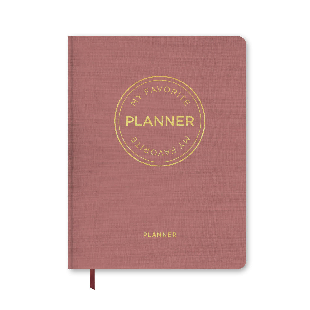 MY FAVORITE PLANNER Dateret 22 / Vintage Rosa