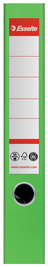 Brevordner Esselte No1 pap CO² neutral A4 50 mm ryg Grøn