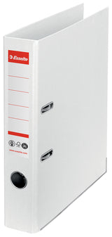 Brevordner Esselte No1 pap CO² neutral A4 50 mm ryg Hvid