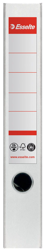 Brevordner Esselte No1 pap CO² neutral A4 50 mm ryg Hvid