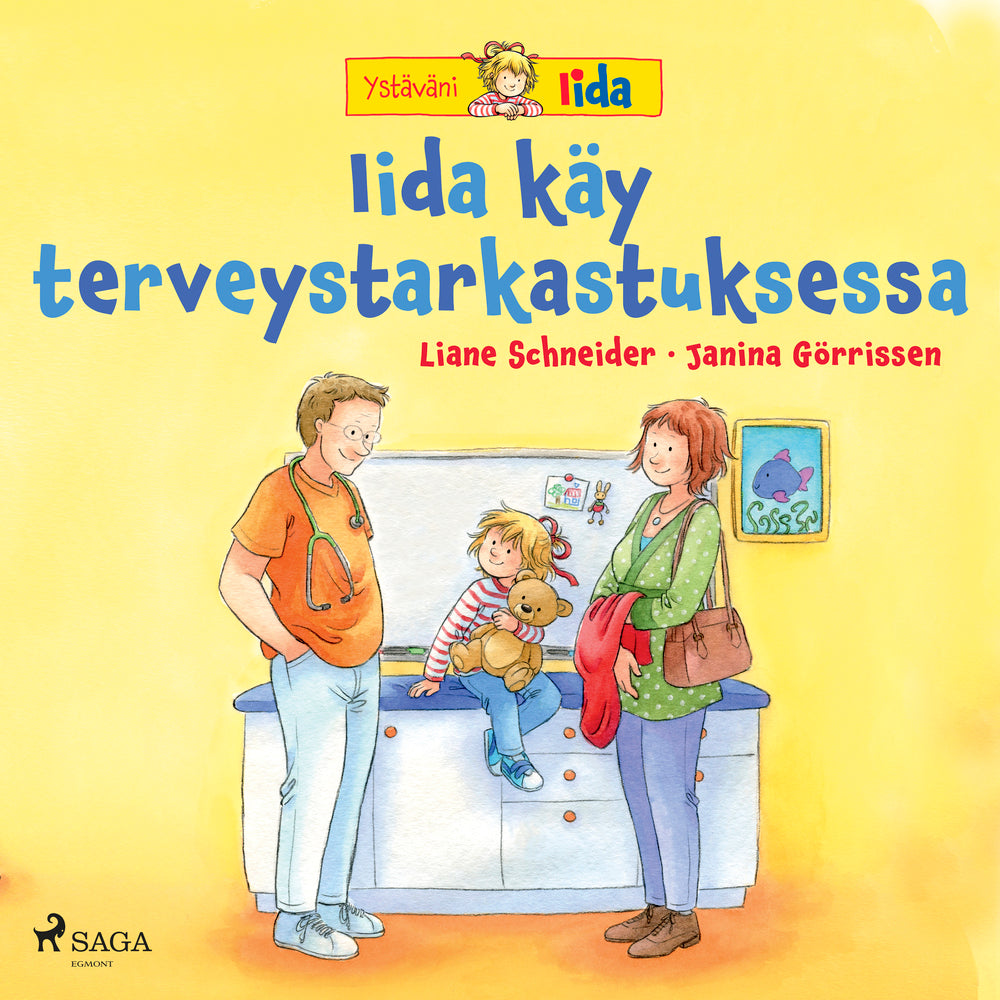 Iida käy terveystarkastuksessa