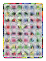 Diamond Art Sommerfugle farverige 13 x 18 cm
