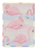 Diamond Art Flamingoer 13 x 18 cm