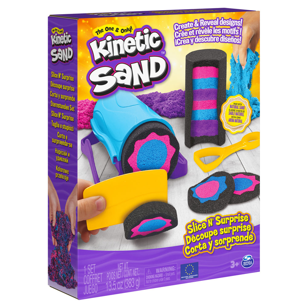 Kinetic Sand slice n' surprise