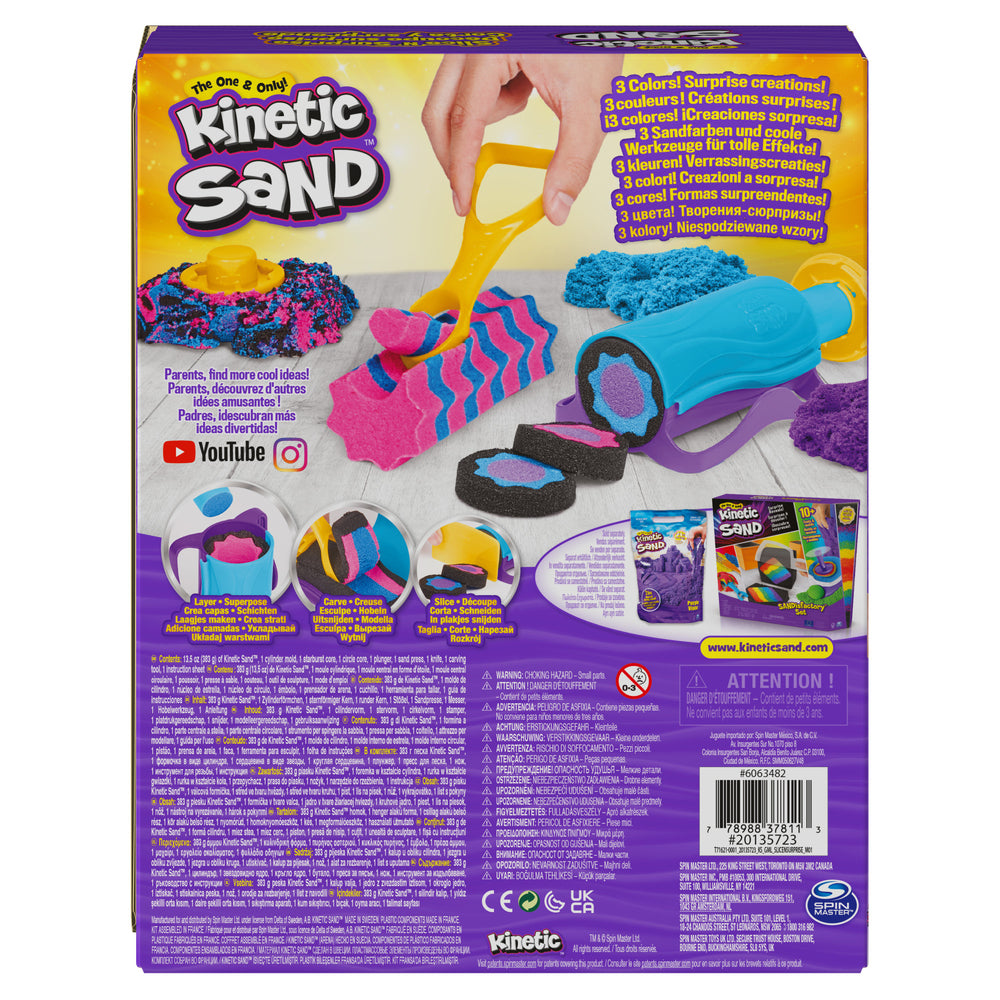 Kinetic Sand slice n' surprise