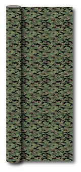 Bogbind/gavepapir camouflage 70cmx2m 80 g