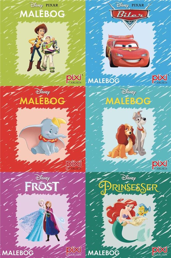 Krea Pixi®-serie 3: Disney-malebøger (kolli 48)