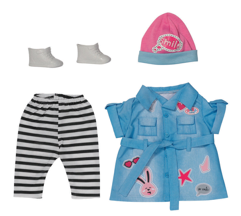 BABY Born Deluxe Jeanskjole 43 cm