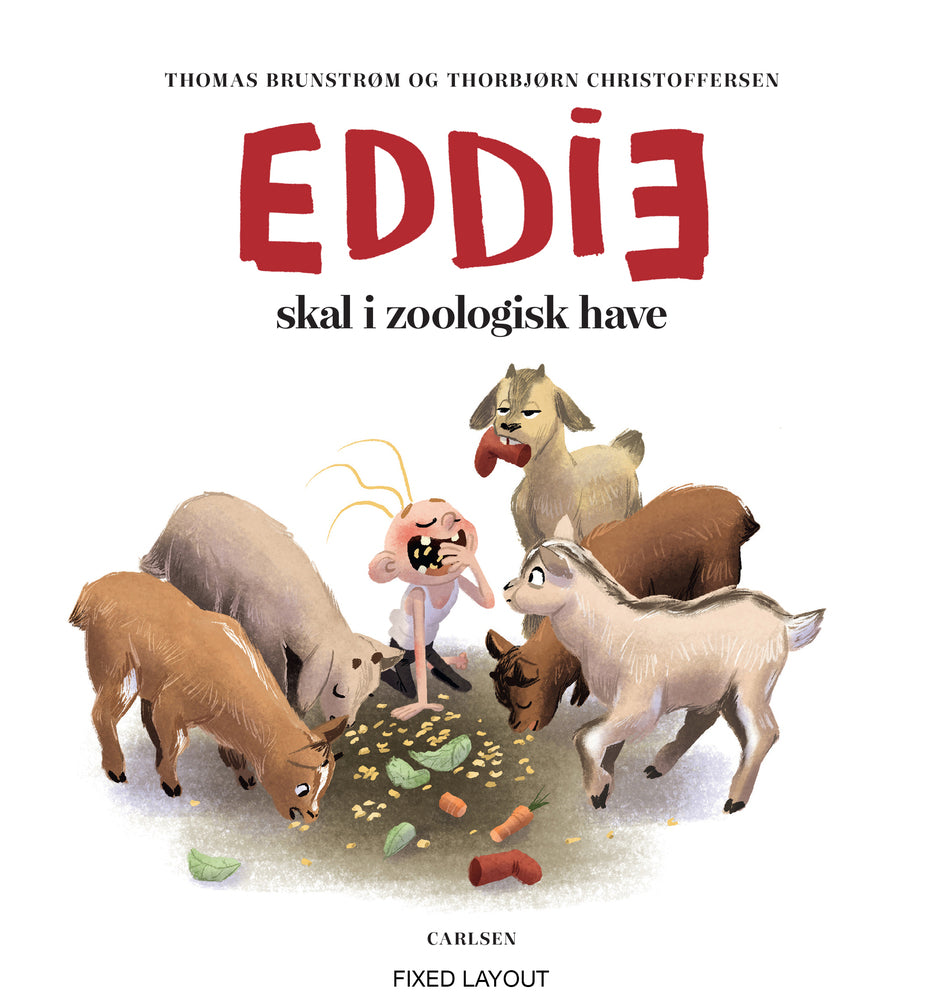 Eddie skal i zoologisk have