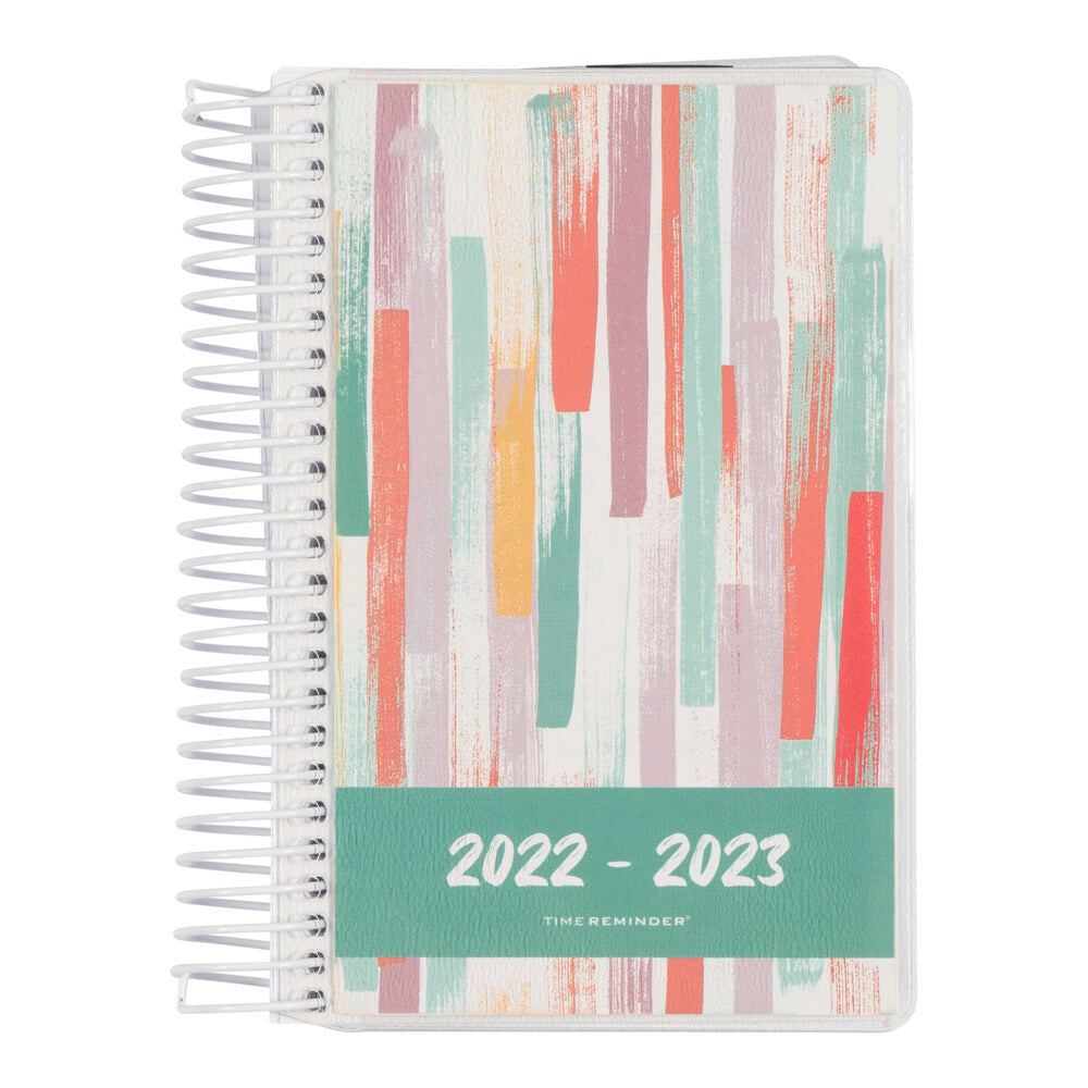 Studiekalender 2022/23 mini 2 i 1 dag. Medfølger bogmærke og stickers.