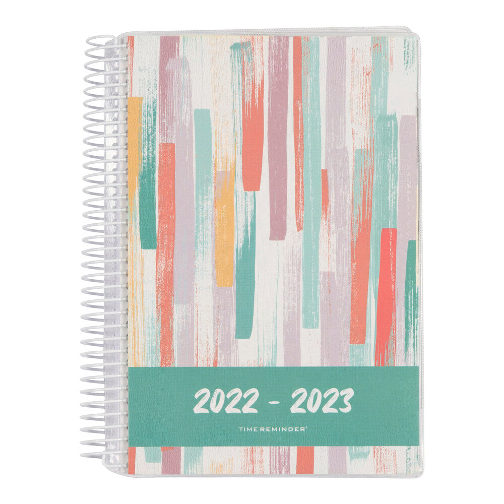 Studiekalender 2022/23 stor 2 i 1 dag. Medfølger bogmærke og stickers.