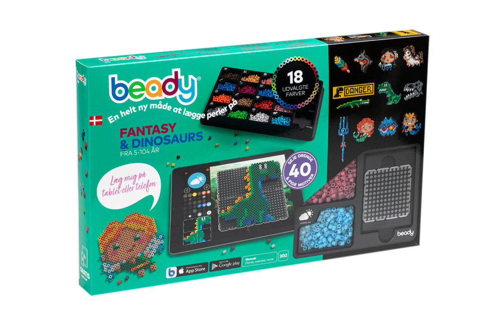 Beady Perler Fantasy & Dinosaurs