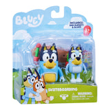 Bluey figurer 2-pak asst