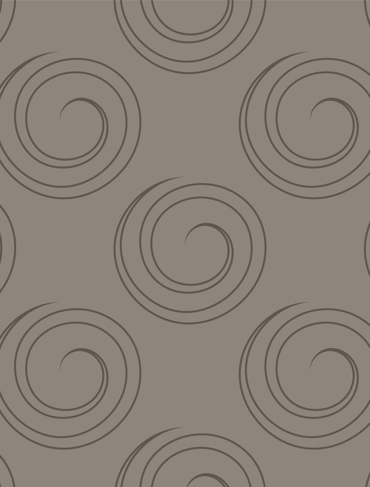 Kladdehæfte a6 linjeret grå m/lak spiral design