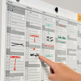 Vægkalender a2 2023 inkl whiteboardpen bnt