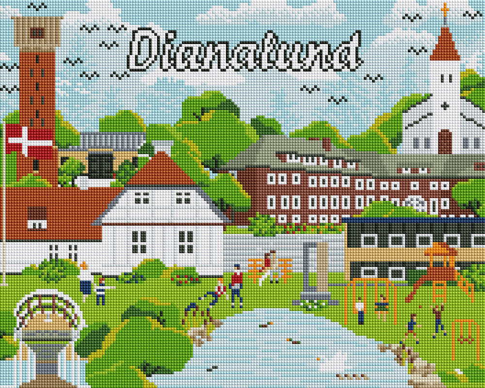 Diamond Art Dianalund 40 x 50 cm