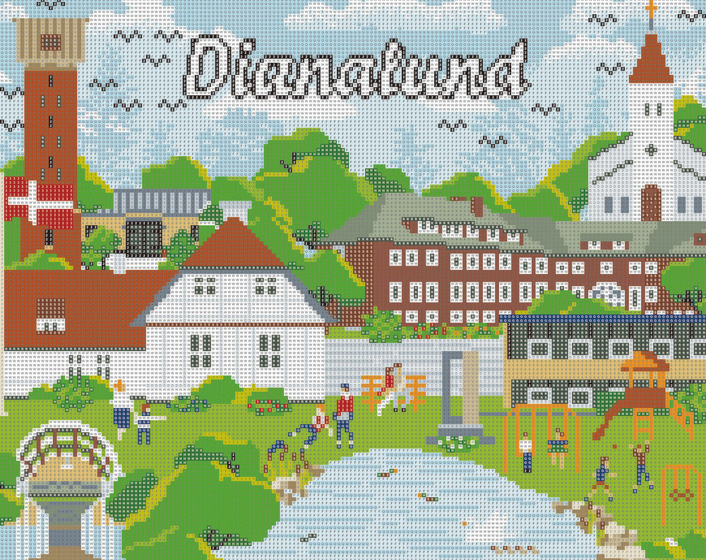 Diamond Art Dianalund 40 x 50 cm