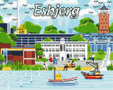 Diamond Art Esbjerg 40 x 50 cm