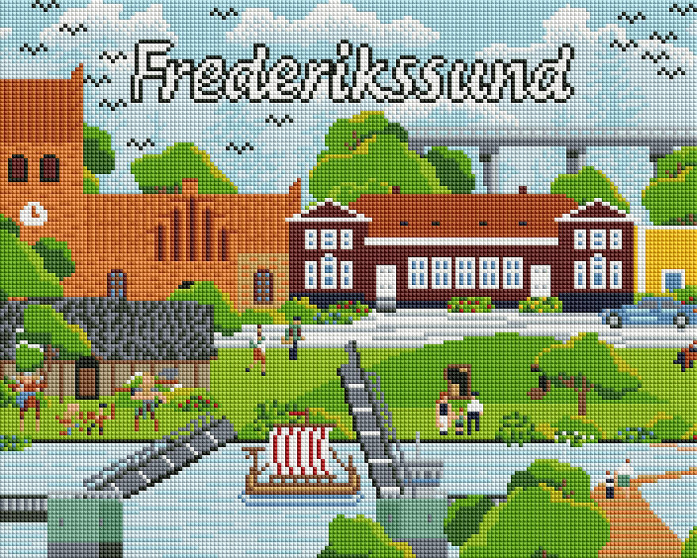 Diamond Art Frederikssund 40 x 50 cm