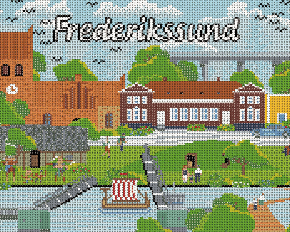 Diamond Art Frederikssund 40 x 50 cm