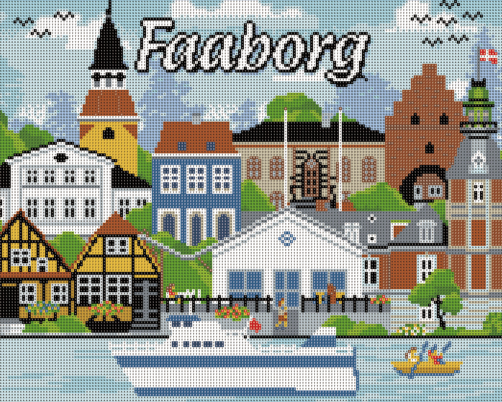 Diamond Art Faaborg 40 x 50 cm