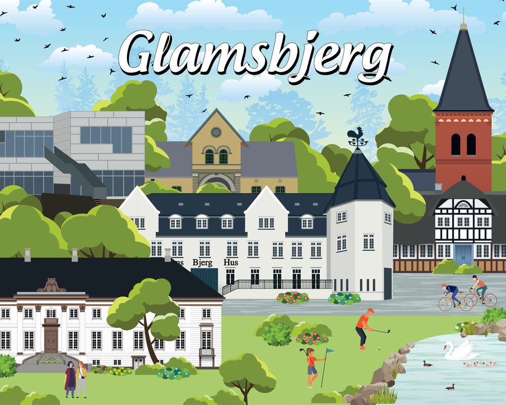 Diamond Art Glamsbjerg 40 x 50 cm