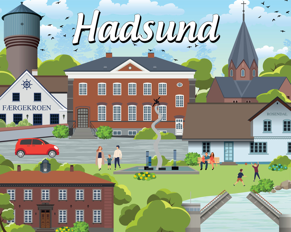 Diamond Art Hadsund 40 x 50 cm