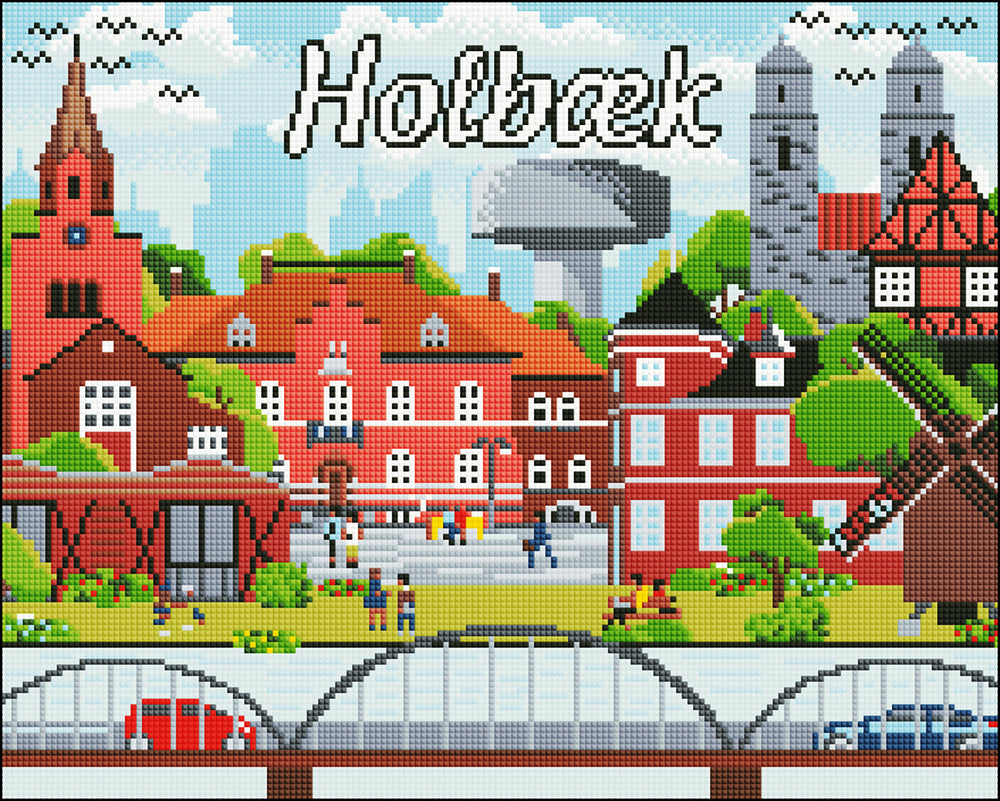 Diamond Art Holbæk 40 x 50 cm