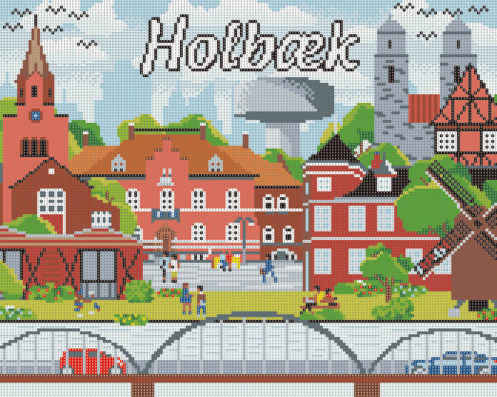 Diamond Art Holbæk 40 x 50 cm