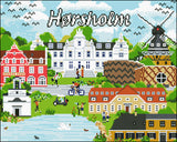 Diamond Art Hørsholm 40 x 50 cm