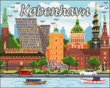 Diamond Art København 40 x 50 cm