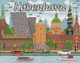 Diamond Art København 40 x 50 cm