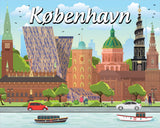 Diamond Art København 40 x 50 cm