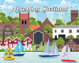 Diamond Art Nykøbing Sjælland 40 x 50 cm