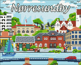 Diamond Art Nørresundby 40 x 50 cm