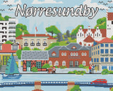 Diamond Art Nørresundby 40 x 50 cm
