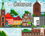 Diamond Art Odense 40 x 50 cm